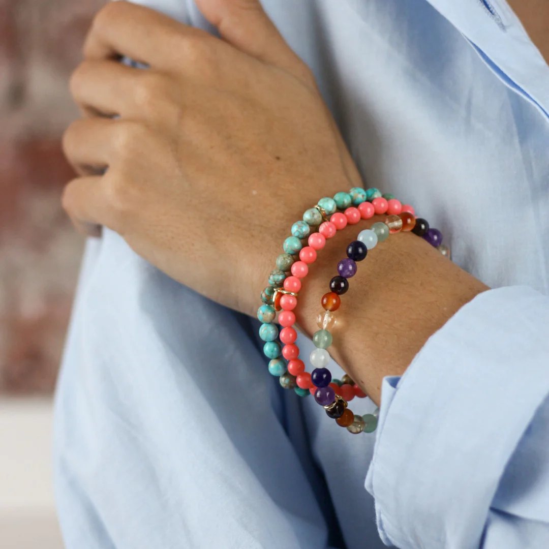 View our Pink Coral Bracelet - The ultimate ACCESSORIES created by Robyn Real Jewels and sold here, at Tribute Store