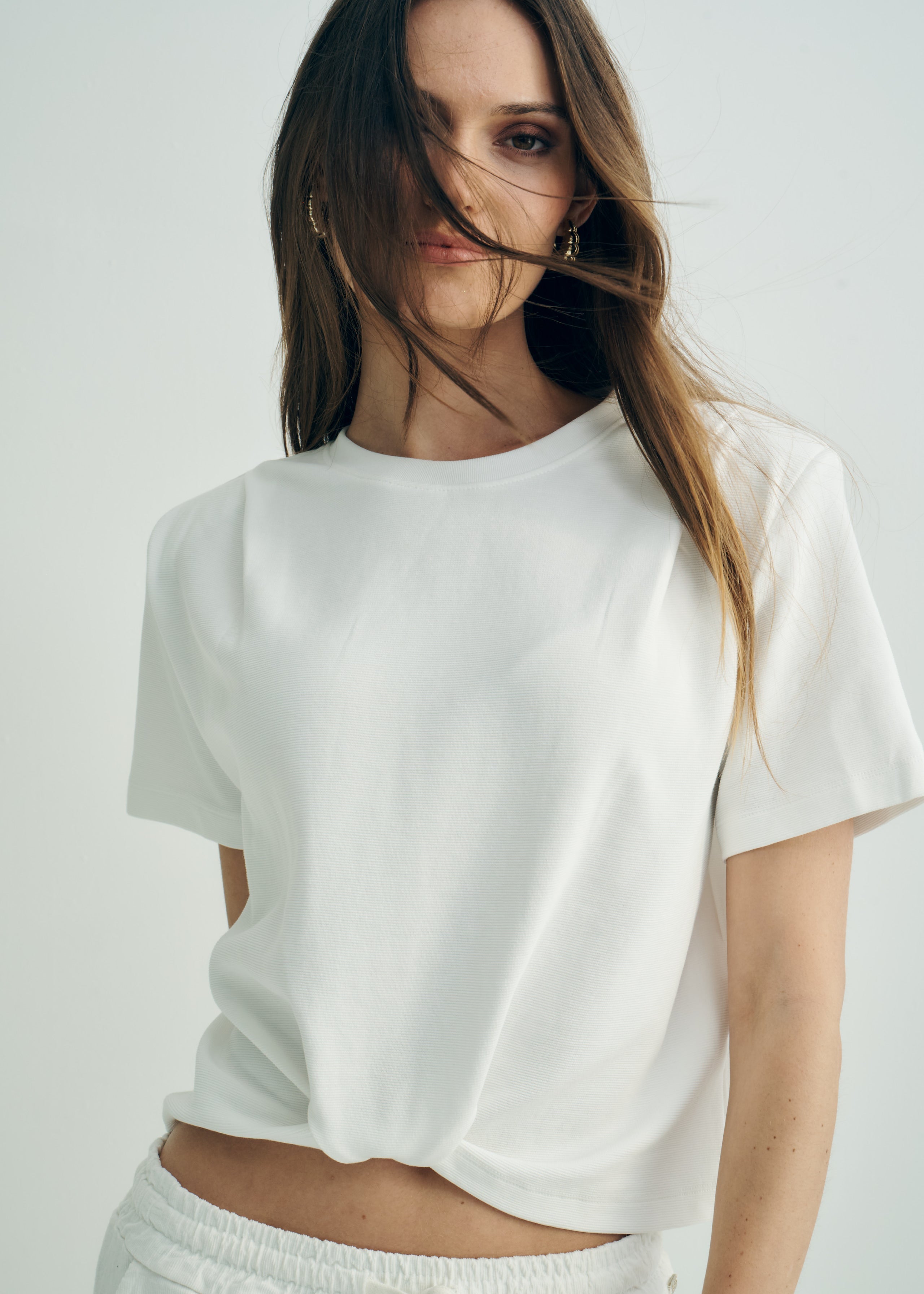 Milena White Tee