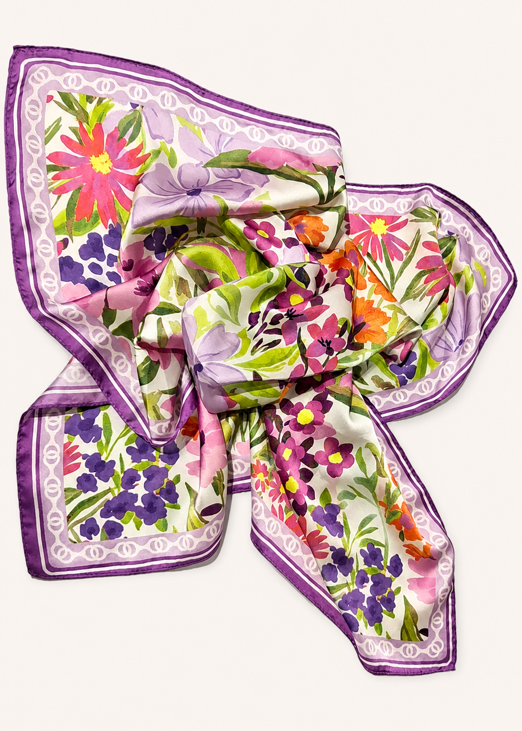 Garden Trail Square Scarf