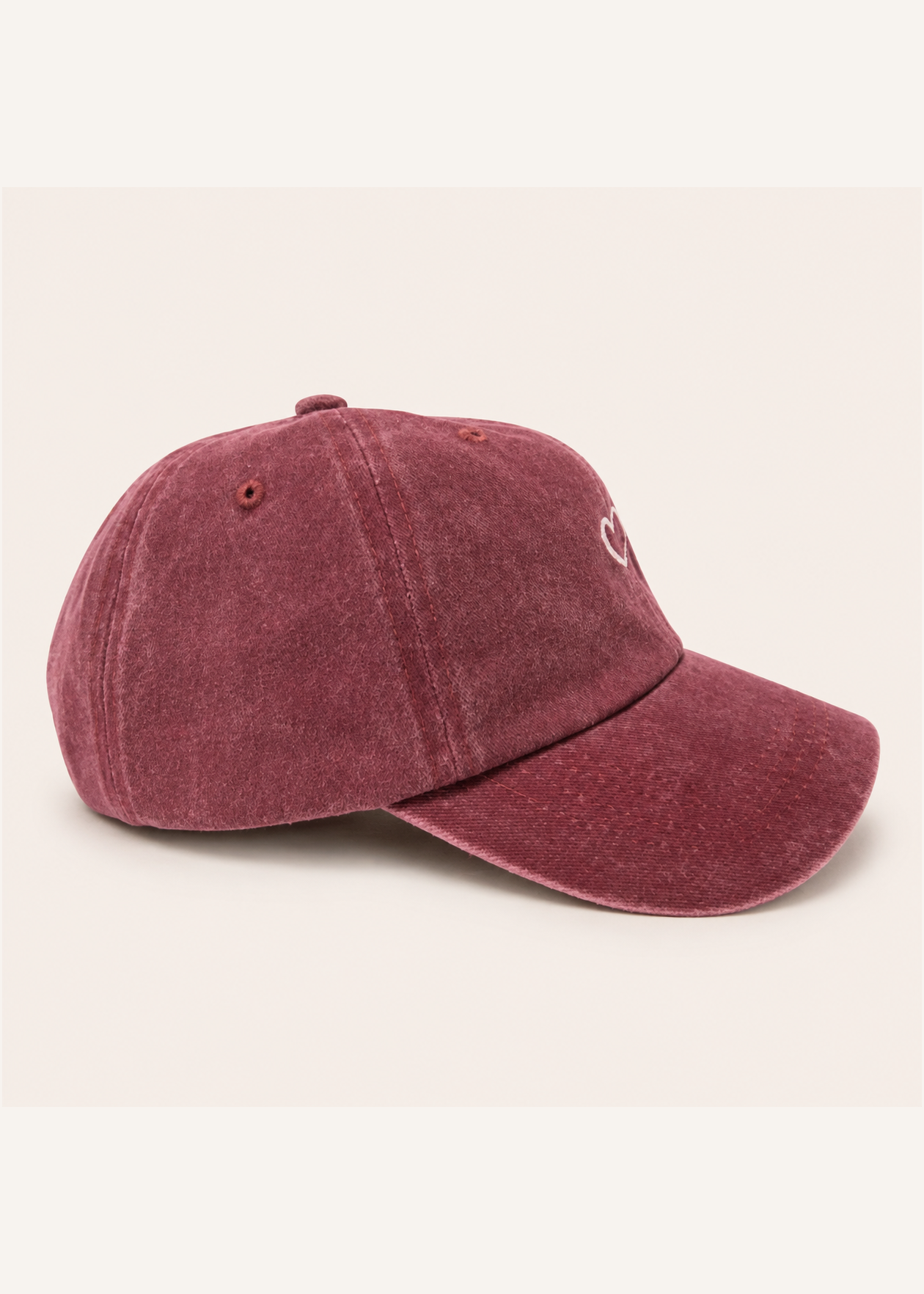 Tender Heart Cap In Wine