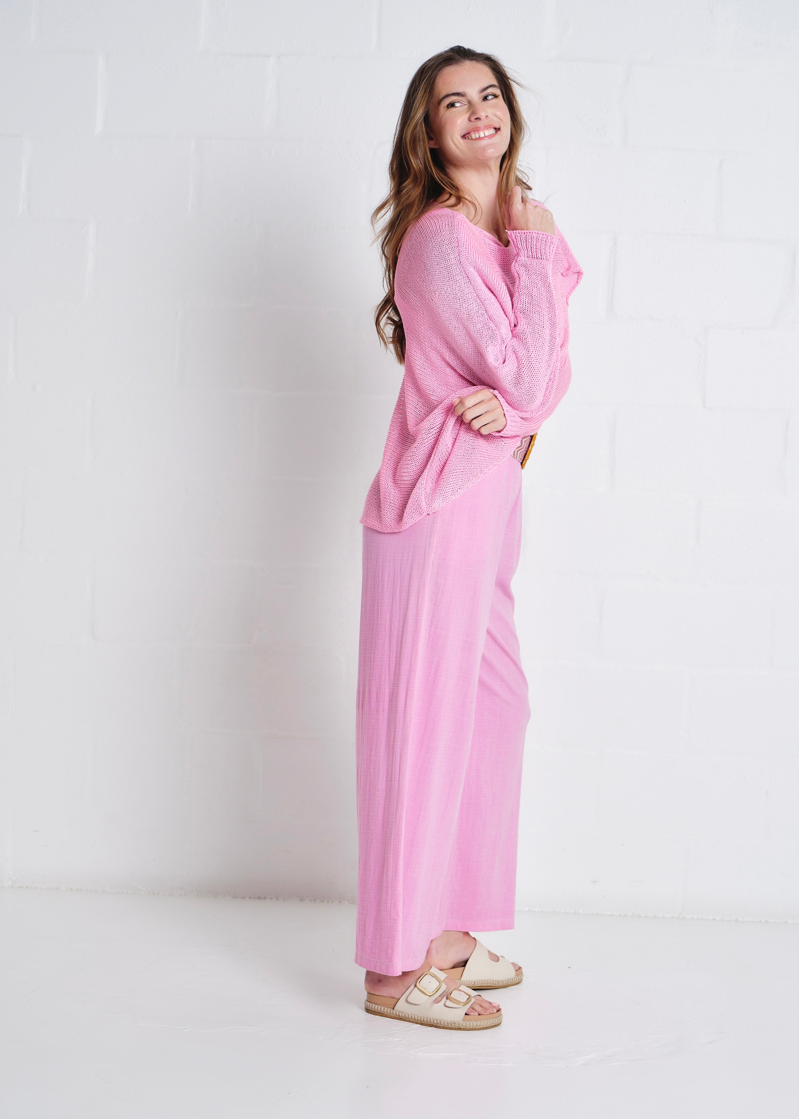 Chaillot Crossover Knit In Pink