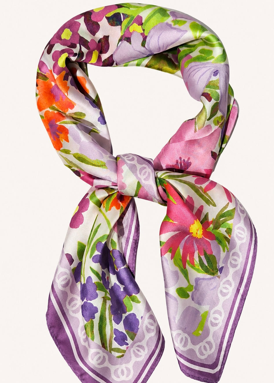 Garden Trail Square Scarf