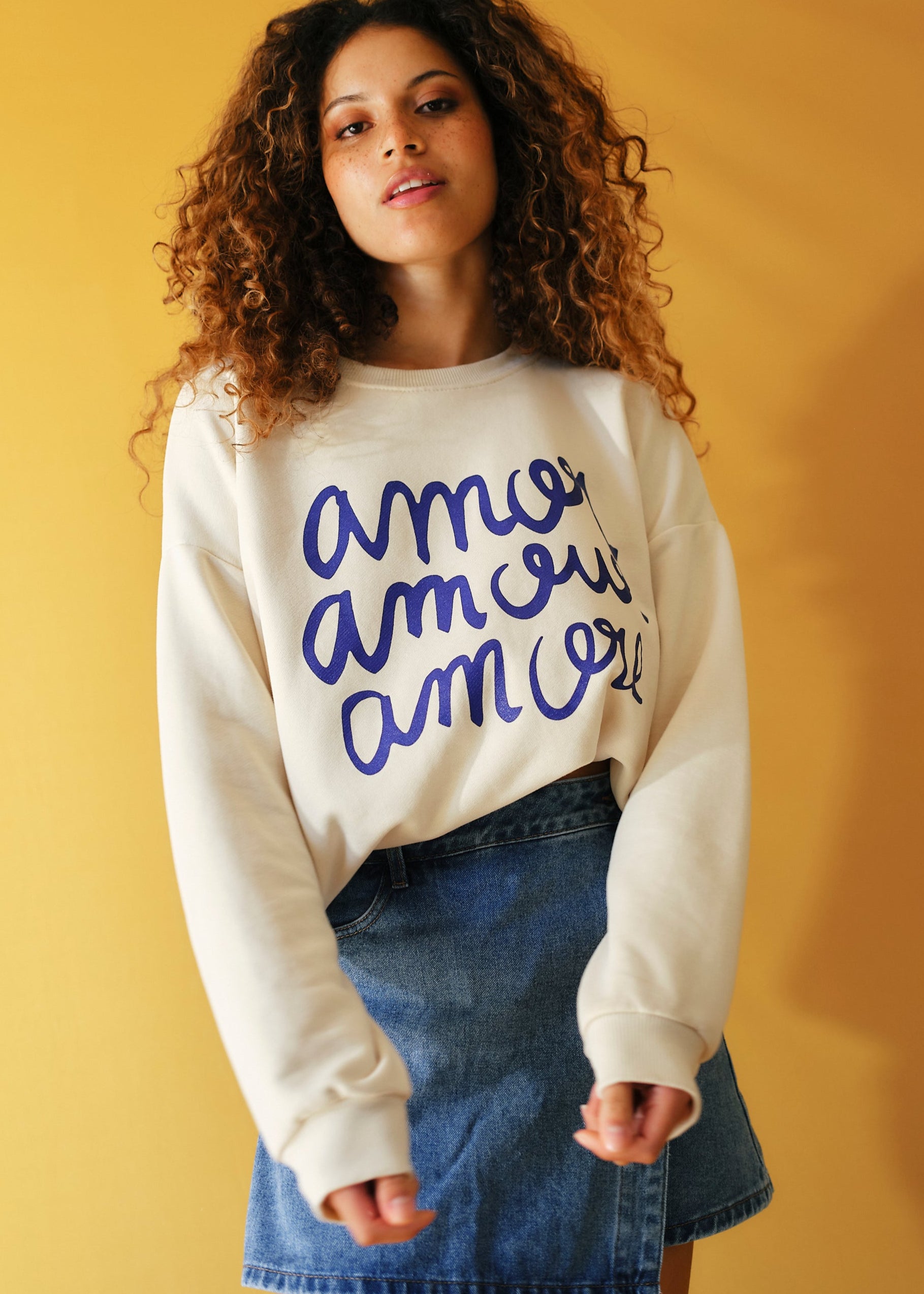 Italian Amour Cream Sweater