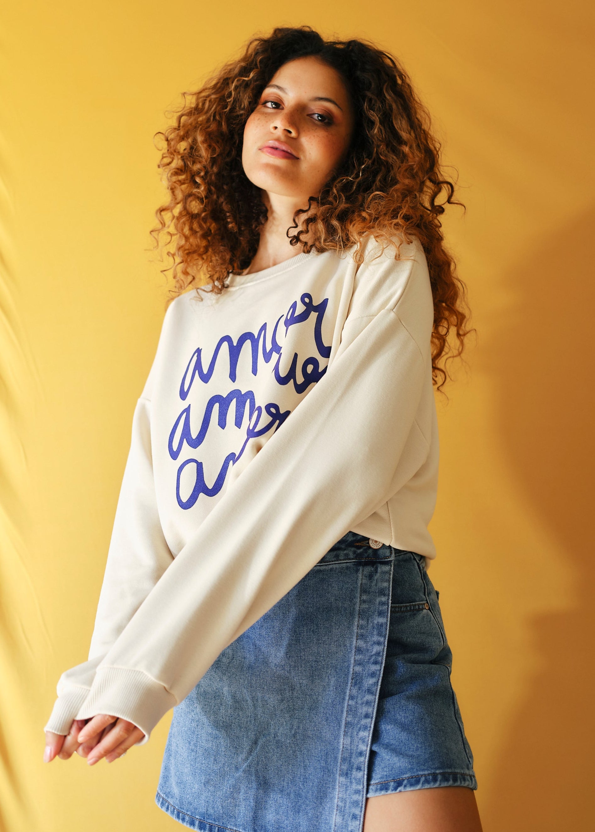Italian Amour Cream Sweater