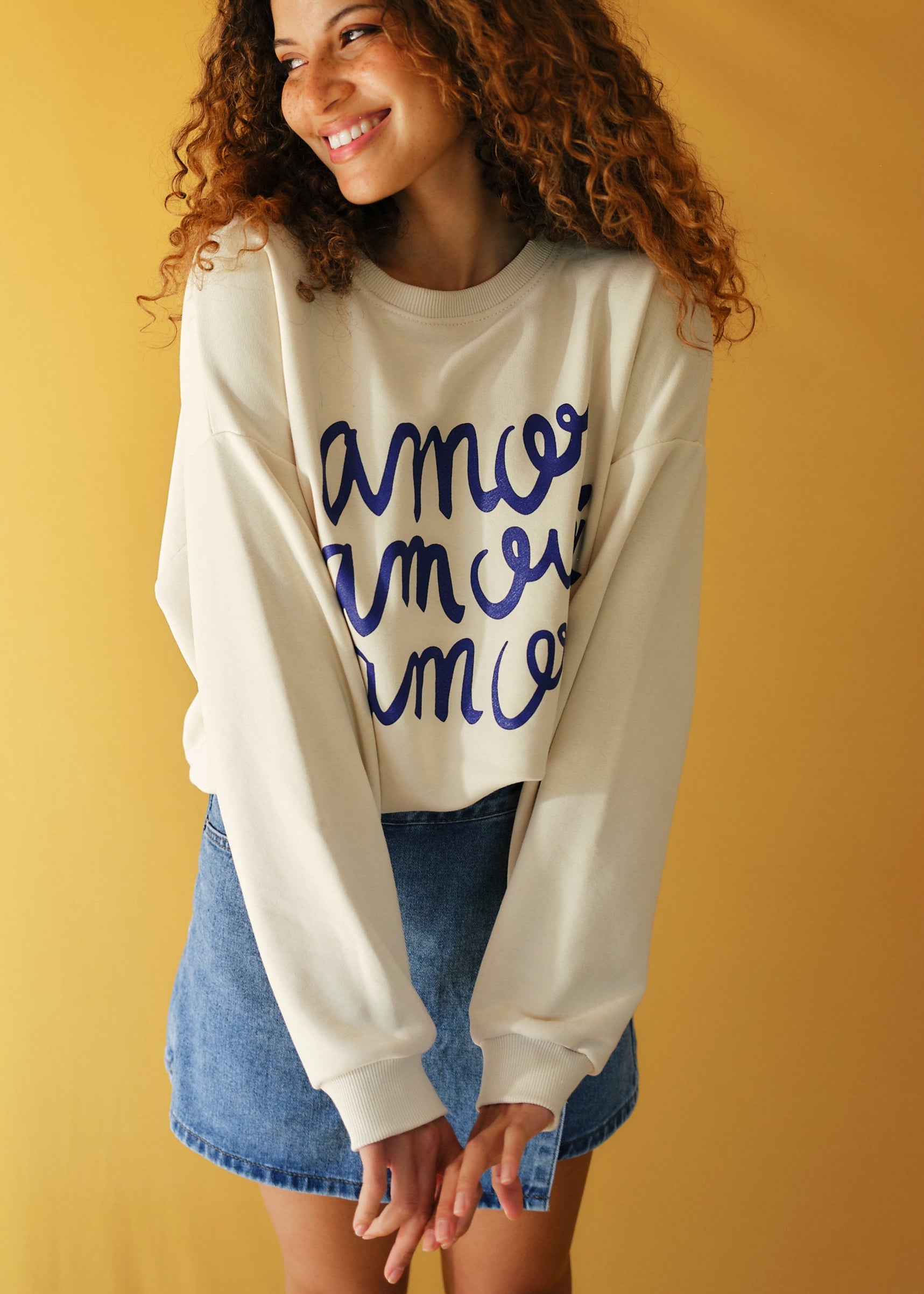 Italian Amour Cream Sweater