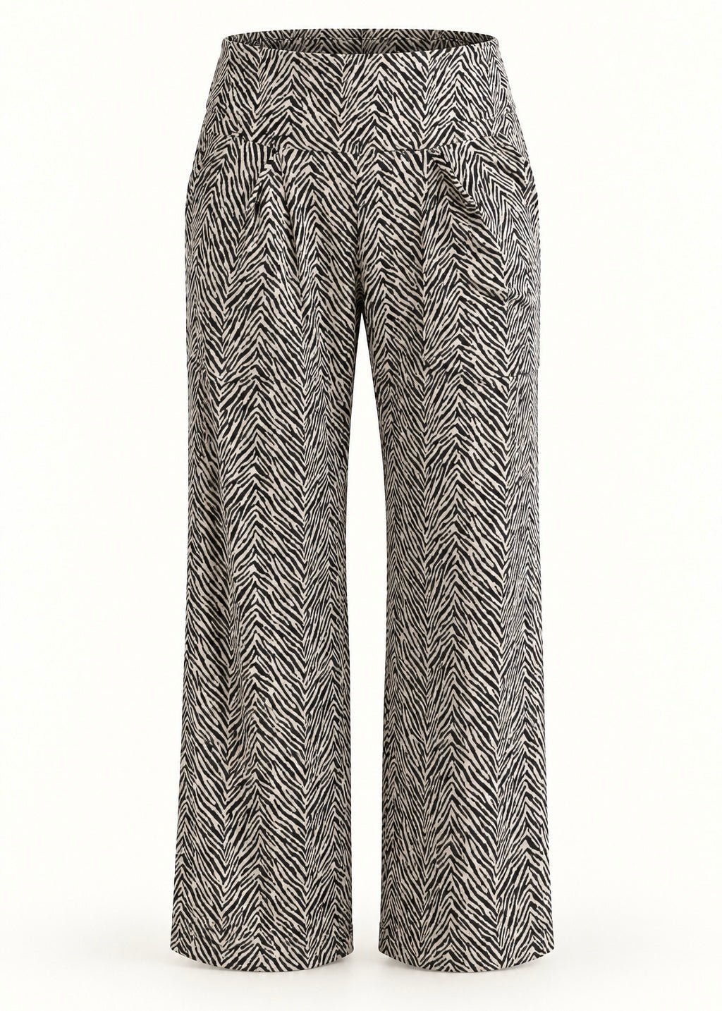 View our Alana Wide Leg Pants In Safari Sketch Print - by Tribute Store