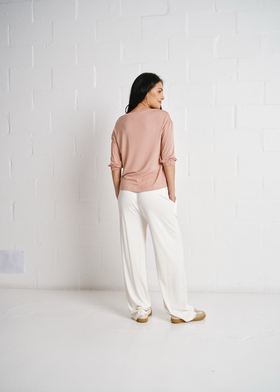 View our Beurre Relaxed Pants In Cream - by Tribute Store