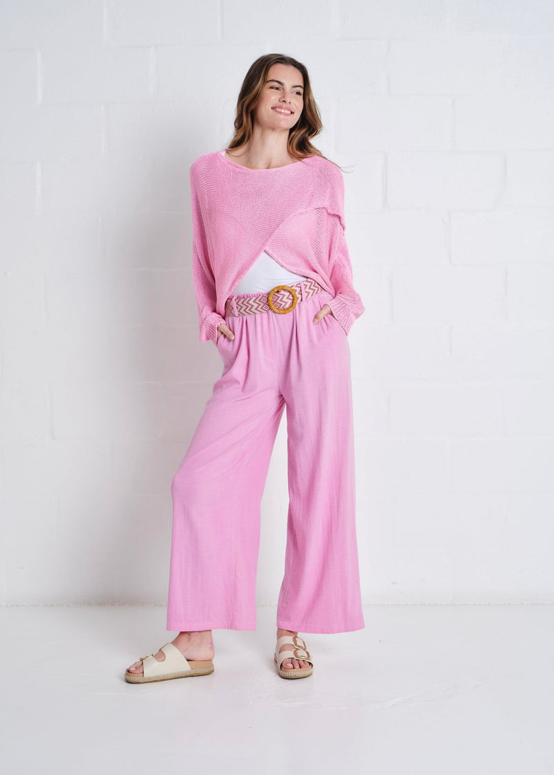 View our Chaillot Crossover Knit In Pink - by Tribute Store