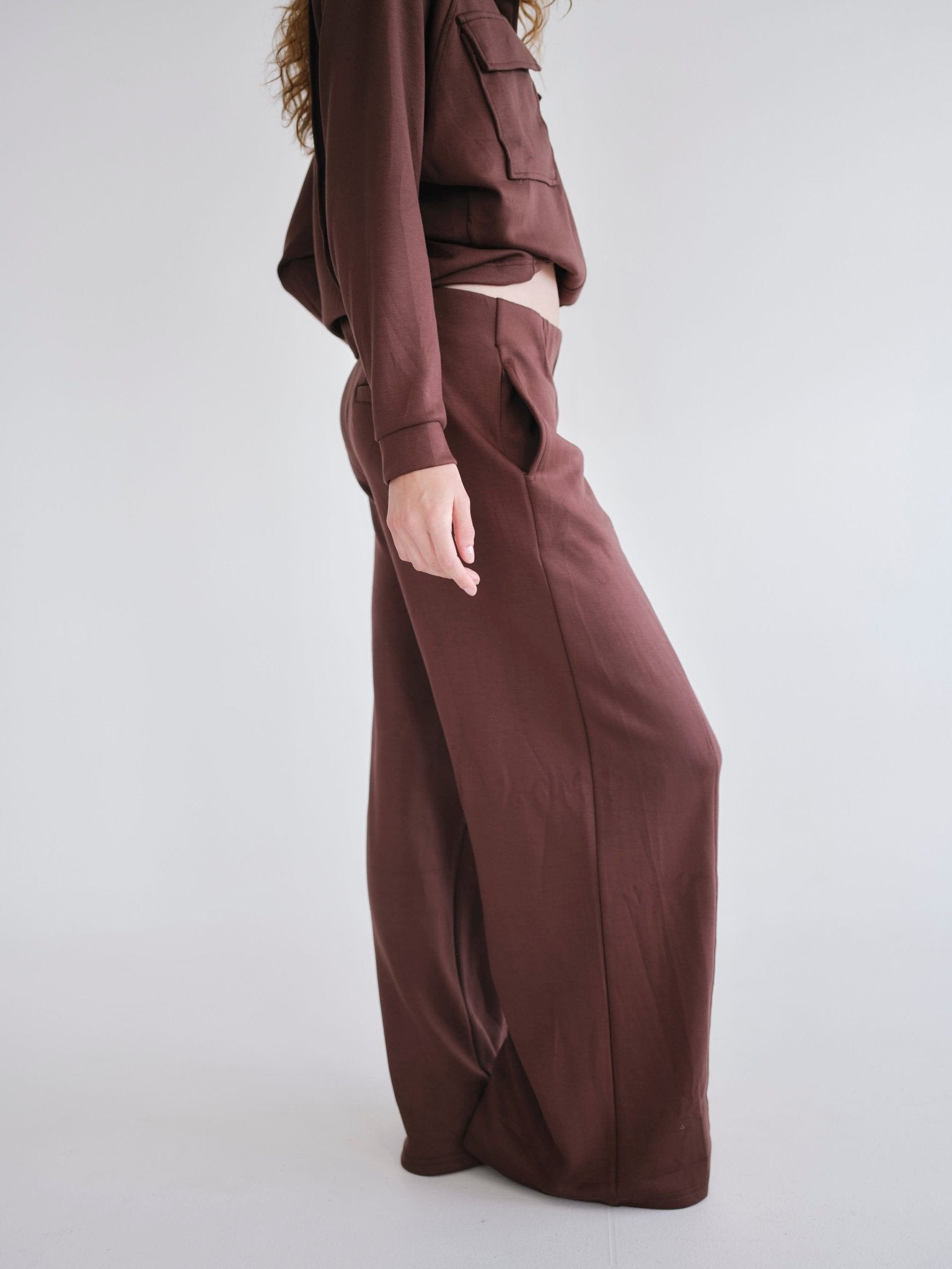 View our Chocolate Tracksuit Palazzo Pants - by Tribute Store