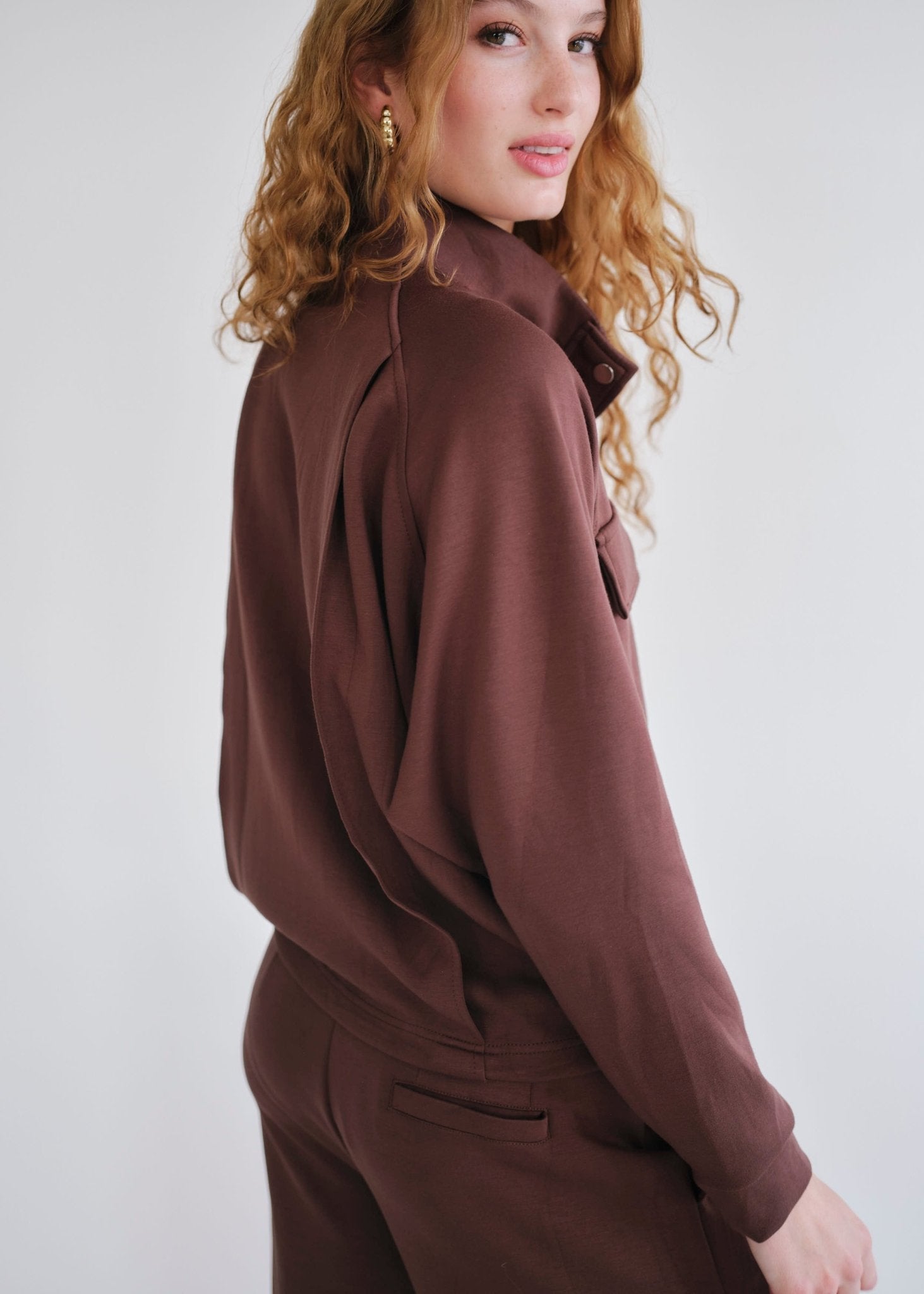 View our Chocolate Tracksuit Top - by Tribute Store