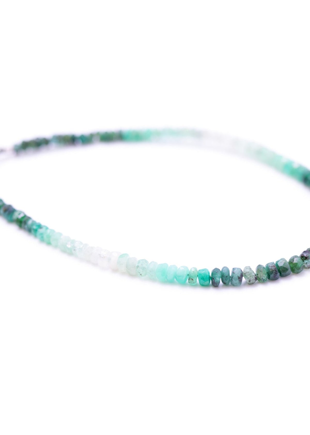 View our Emerald Ombre button Stone Bracelet - by Tribute Store