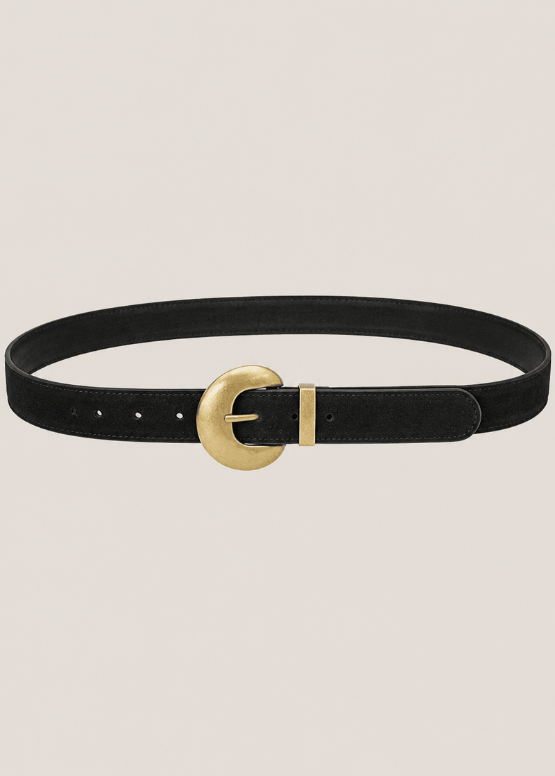 View our Genuine Leather Belt In Black - by Tribute Store