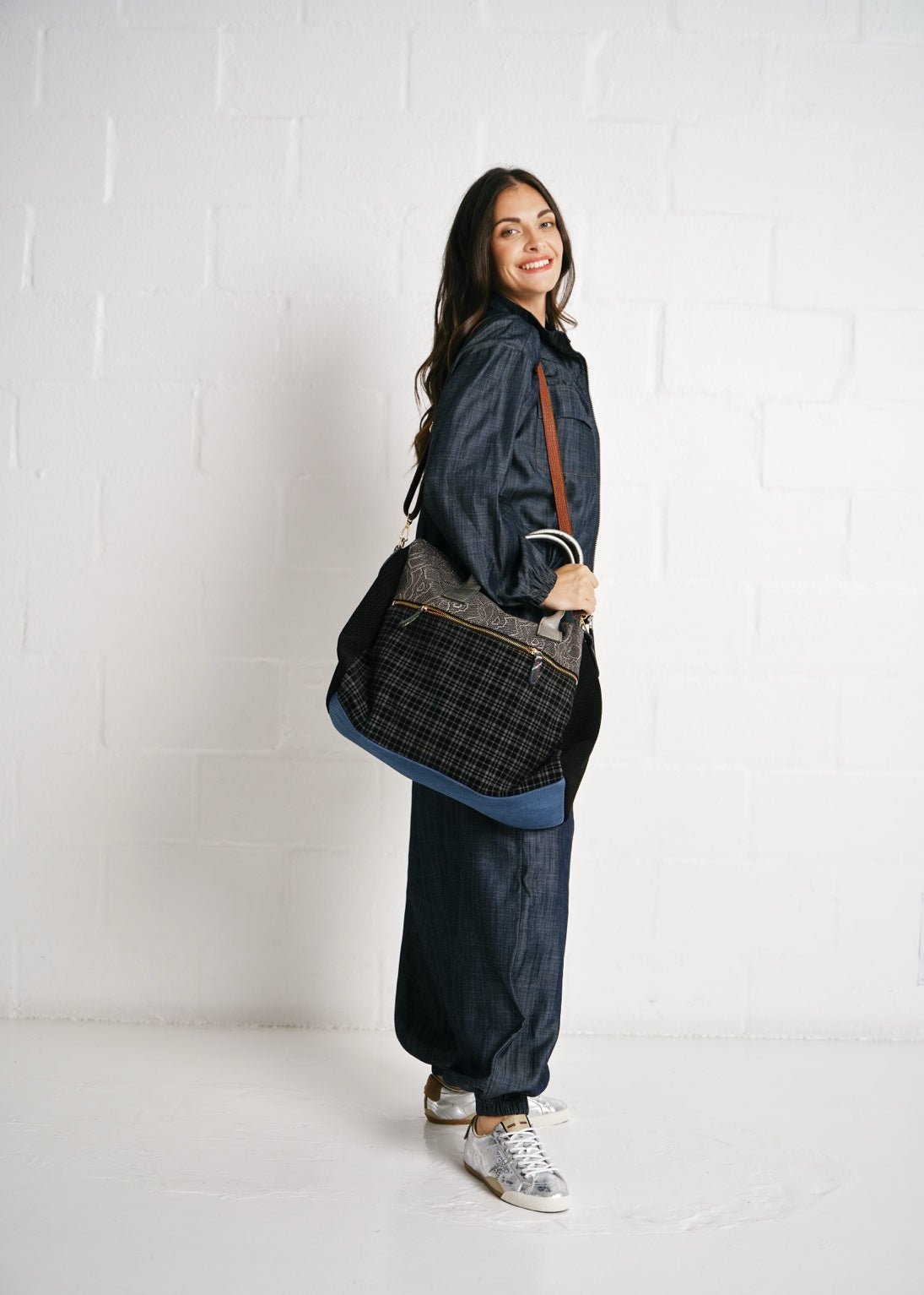View our Genuine Leather Two-Way Duffle Bag - by Tribute Store