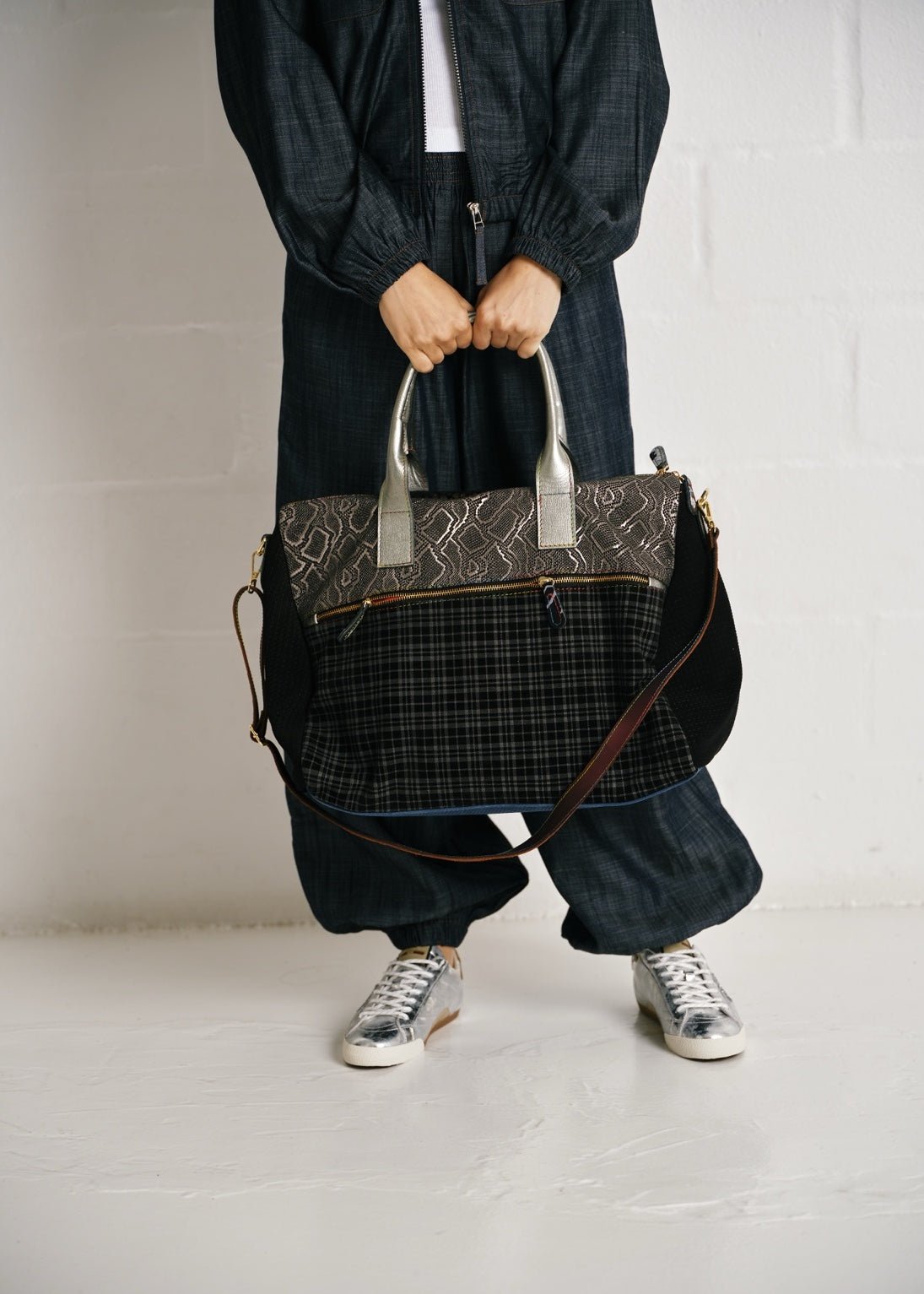 View our Genuine Leather Two-Way Duffle Bag - by Tribute Store