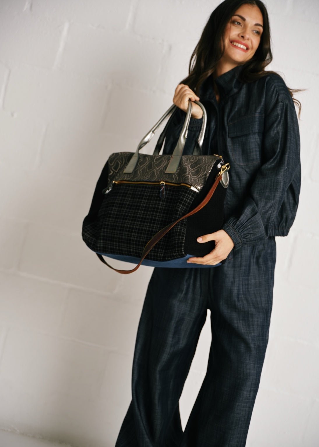 View our Genuine Leather Two-Way Duffle Bag - by Tribute Store