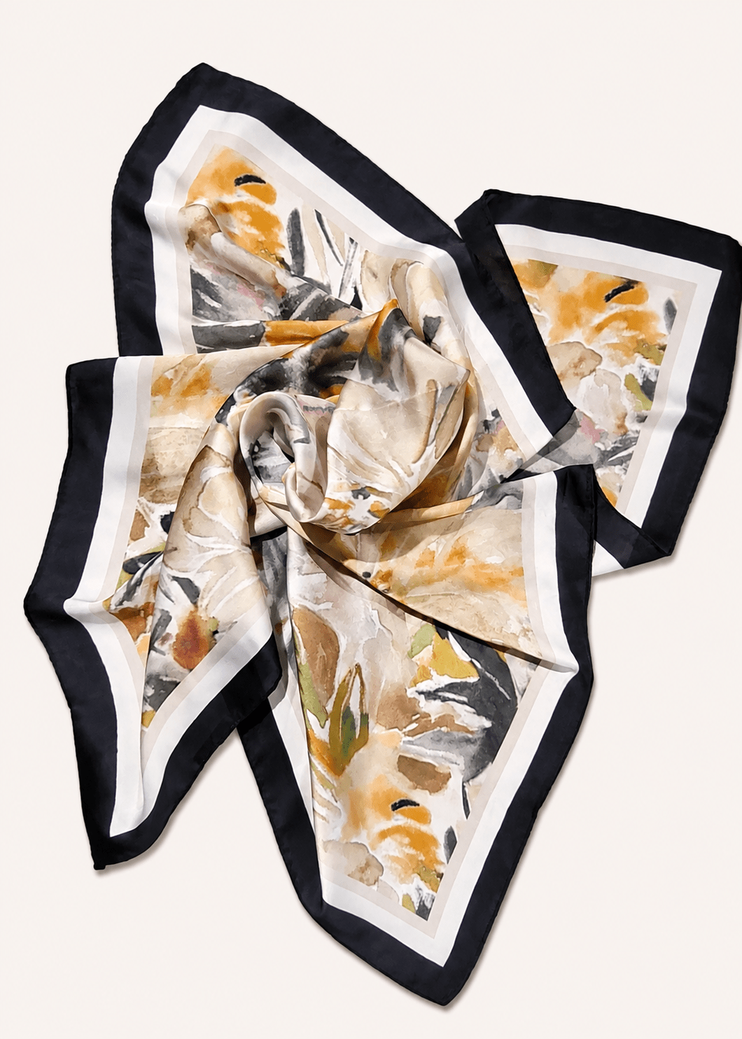 View our Ink And Bloom Square Scarf - by Tribute Store