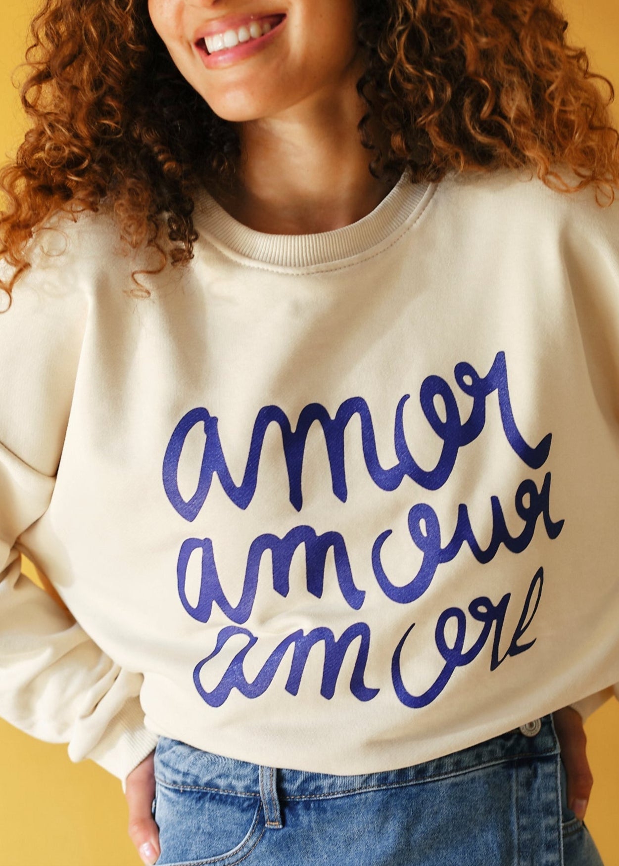View our Italian Amour Cream Sweater - by Tribute Store