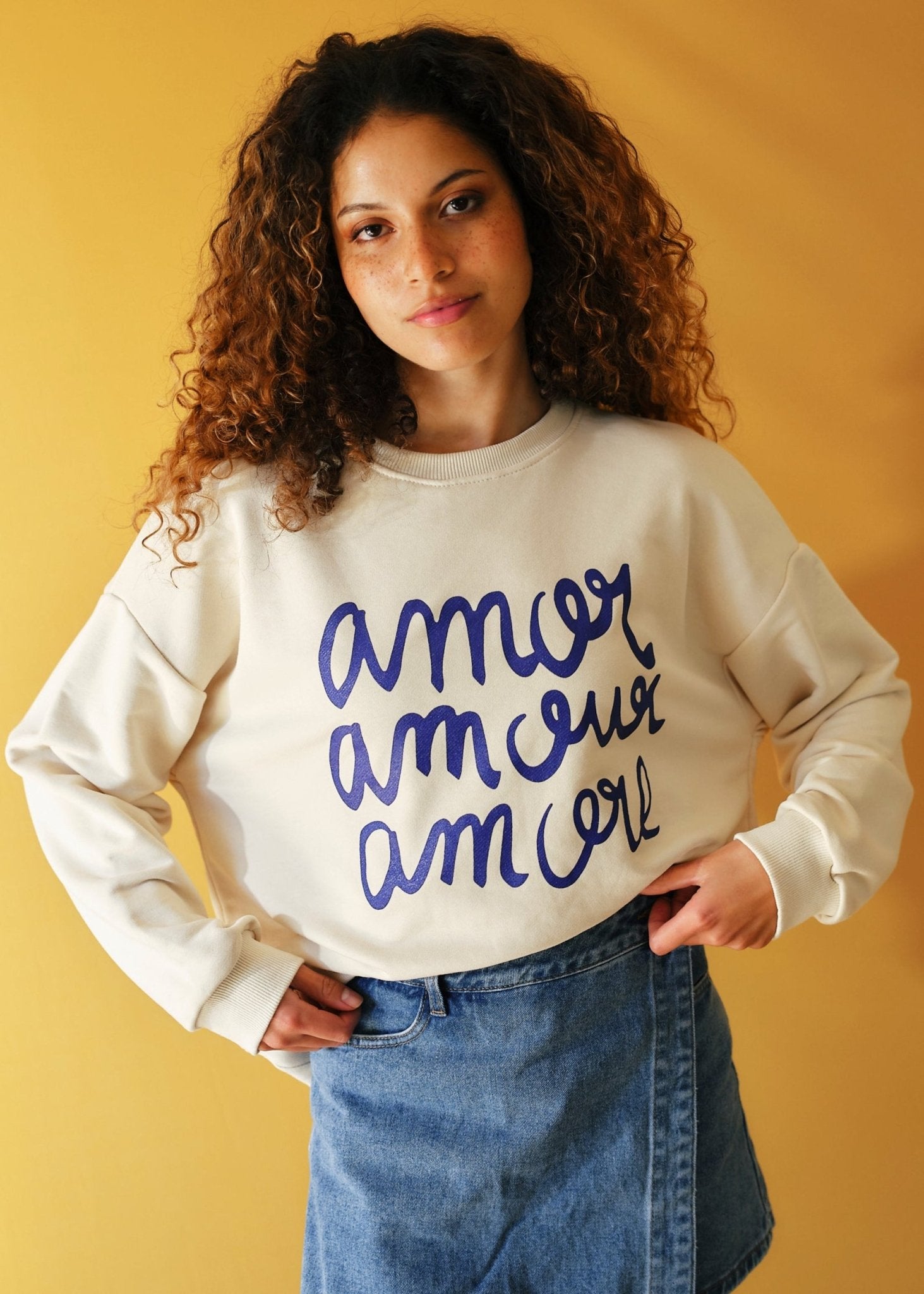 View our Italian Amour Cream Sweater - by Tribute Store
