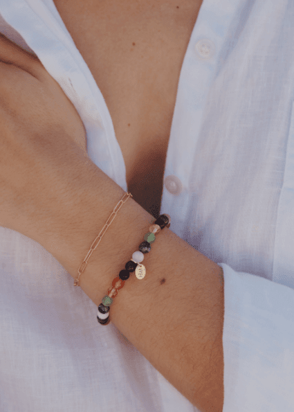 View our Italian Waterproof Paperclip “Paris” Bracelet - by Tribute Store