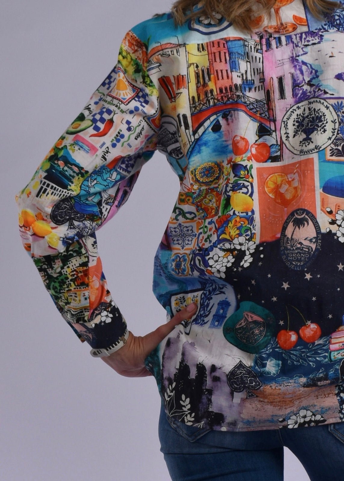 View our Jolie Caroline Shirt In Multicolour - by Tribute Store