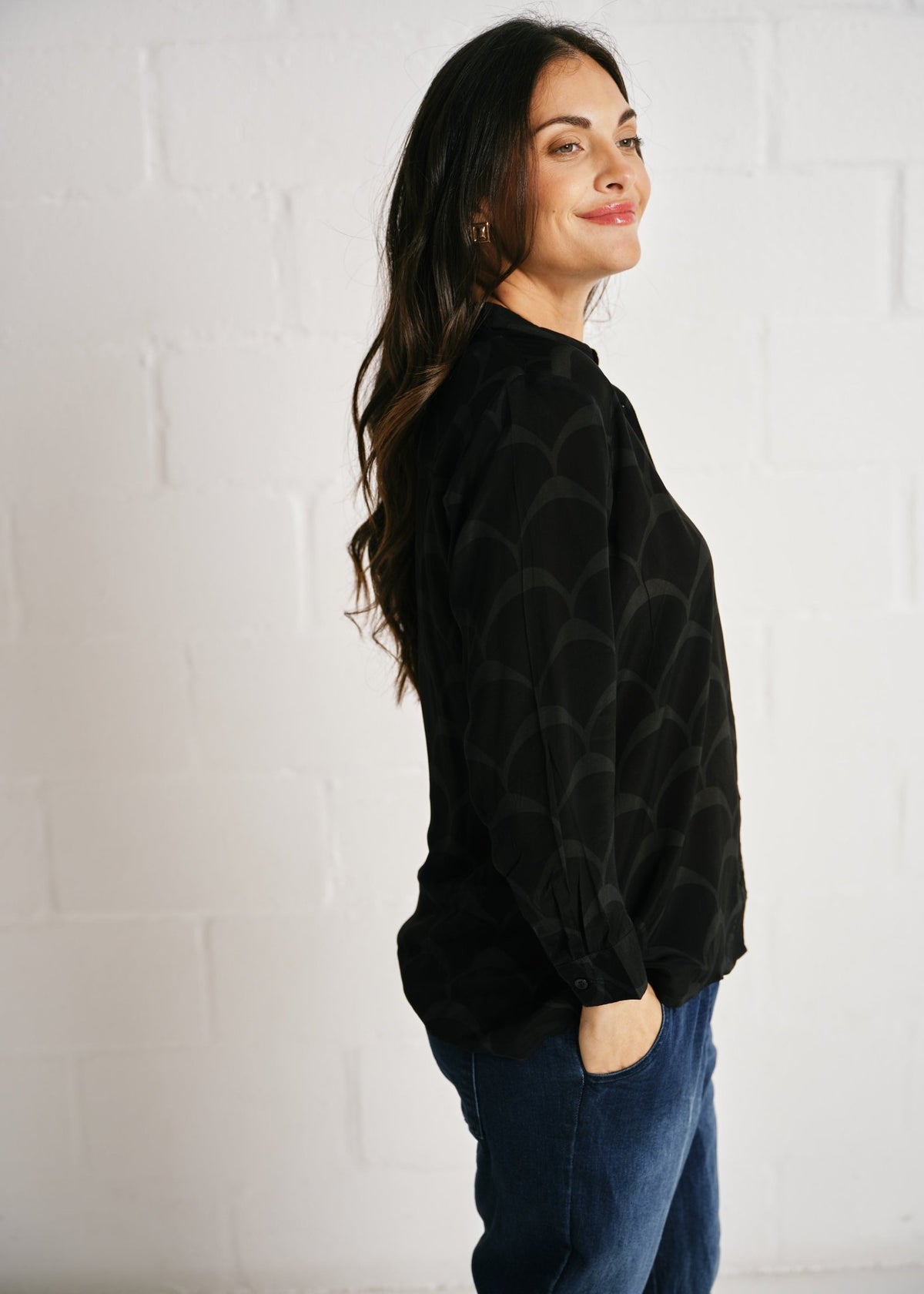 View our Jolie Rihanna Shirt In Black - by Tribute Store