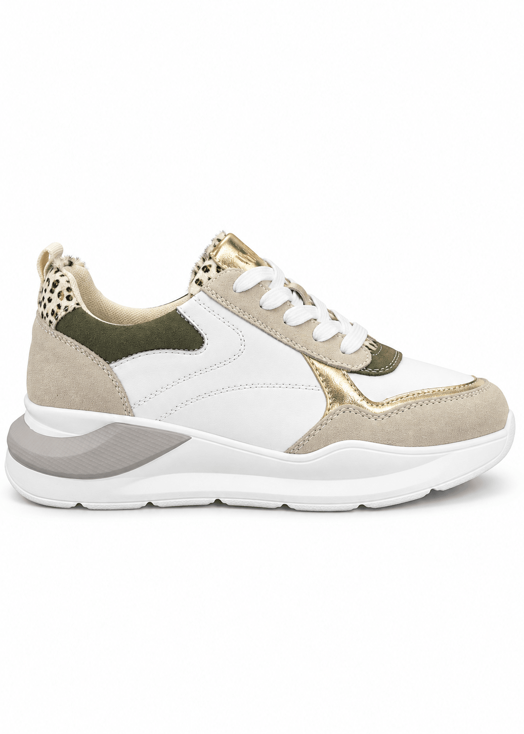 View our Julz Dara Sneaker In Olive - by Tribute Store