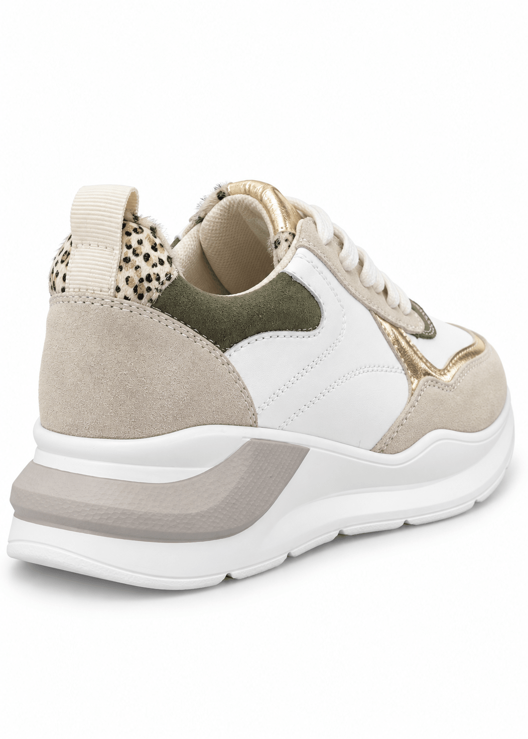 View our Julz Dara Sneaker In Olive - by Tribute Store