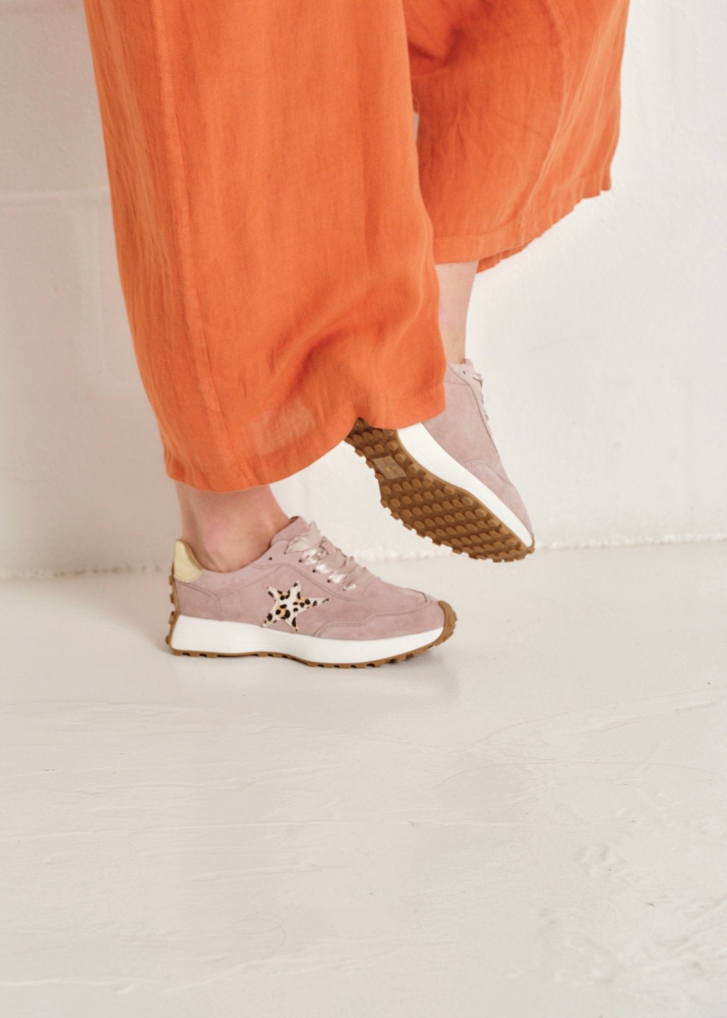 View our Julz Hunter Leather Sneaker In Grey - by Tribute Store