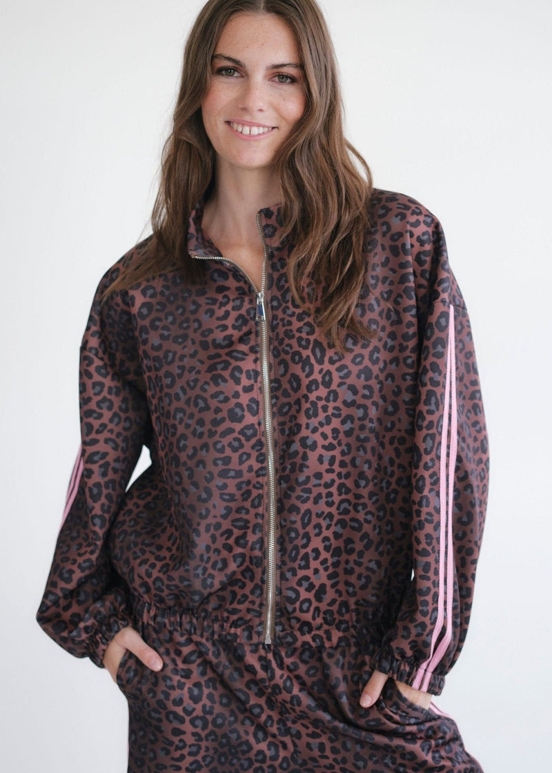 View our Leopard Rose Track Top - by Tribute Store