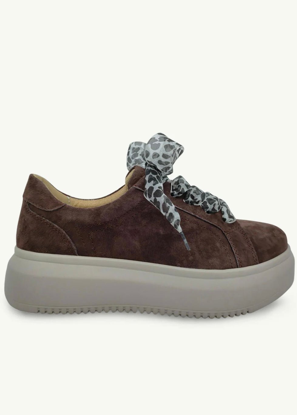 View our Lyra Platform Sneaker In Chestnut - by Tribute Store