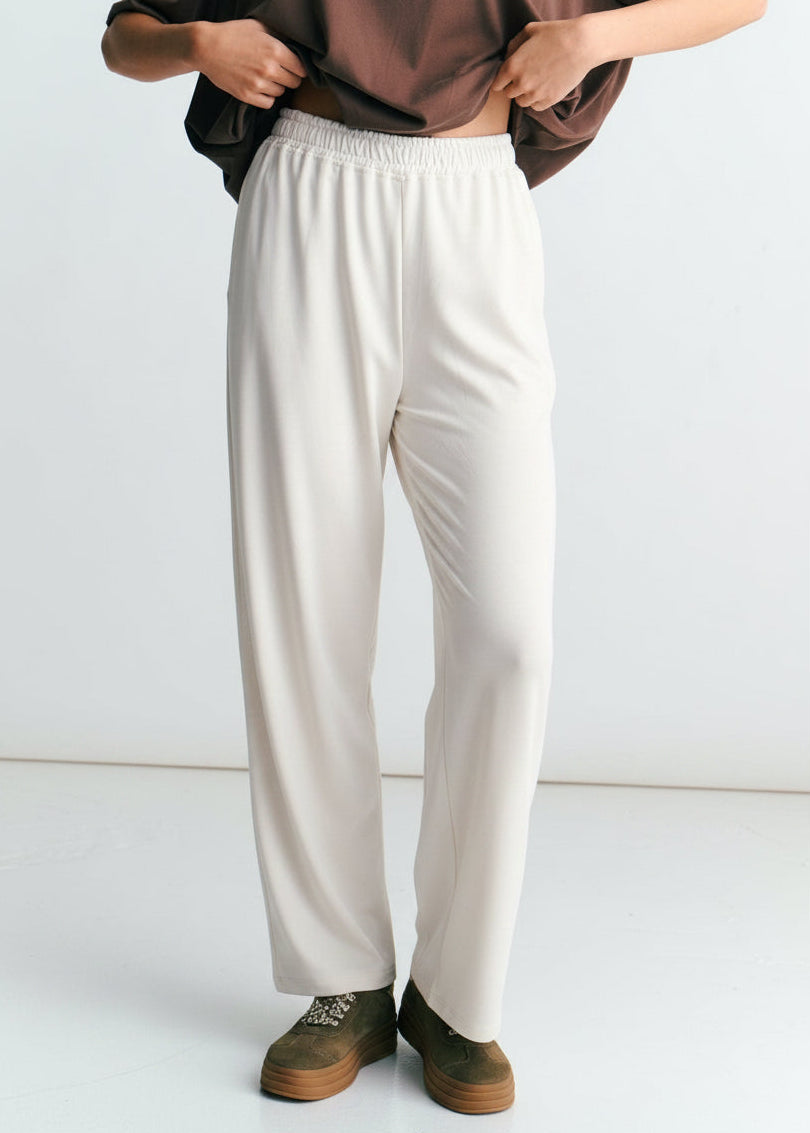 View our Malibu Butter Feel Palazzo Pants In Beige - by Tribute Store