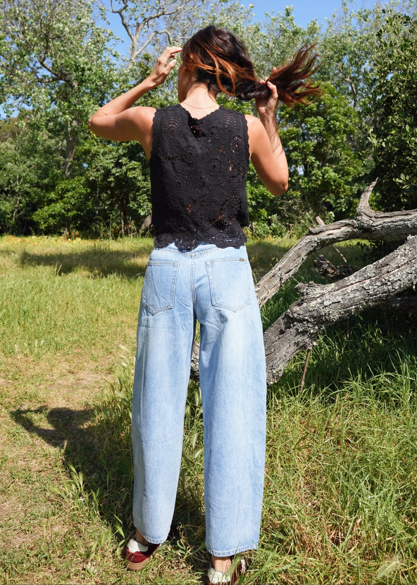 View our Mom Denim Jeans In Blue - by Tribute Store