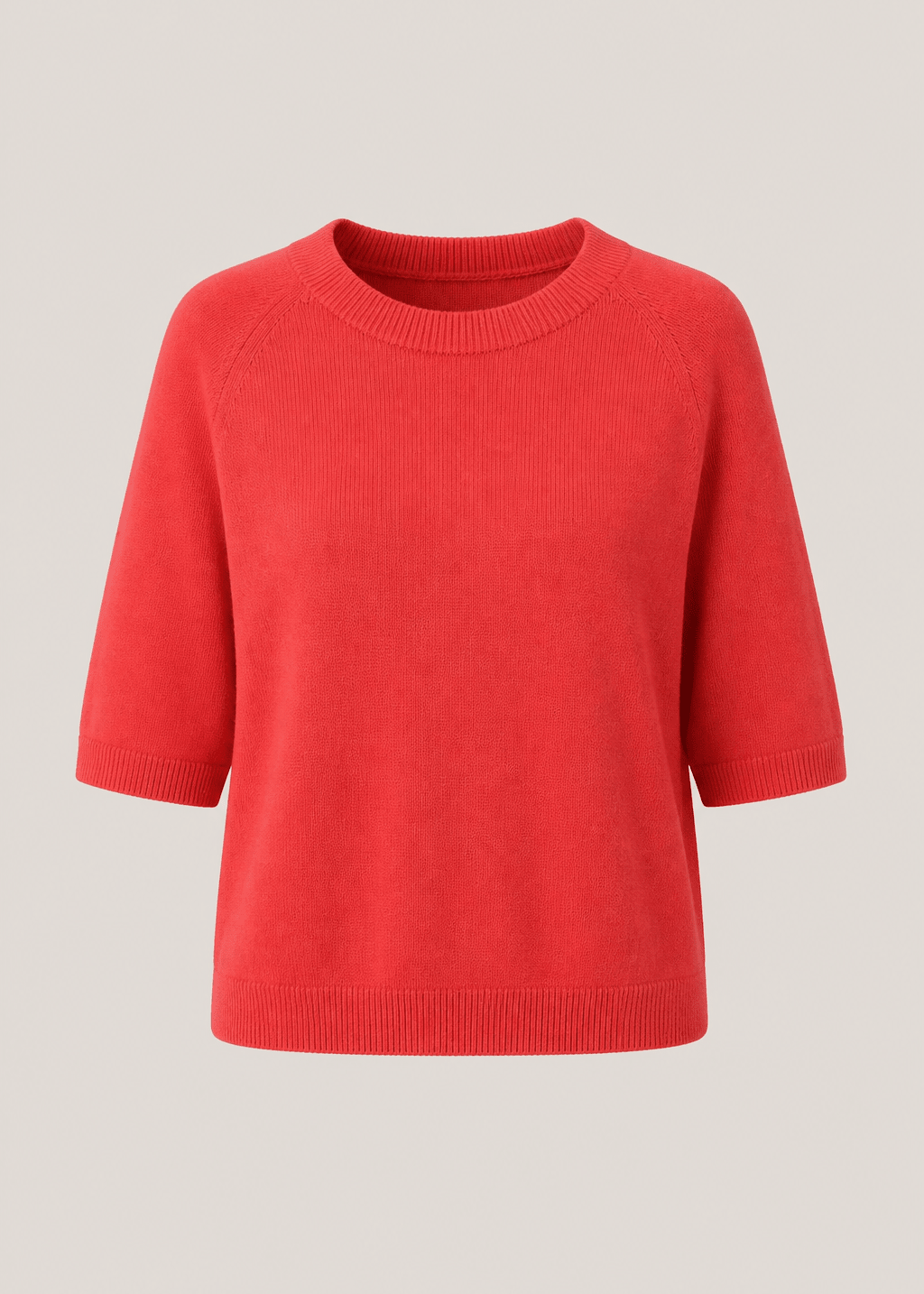 View our Piana Italian Butter Soft Crew Neck Knit Red - by Tribute Store