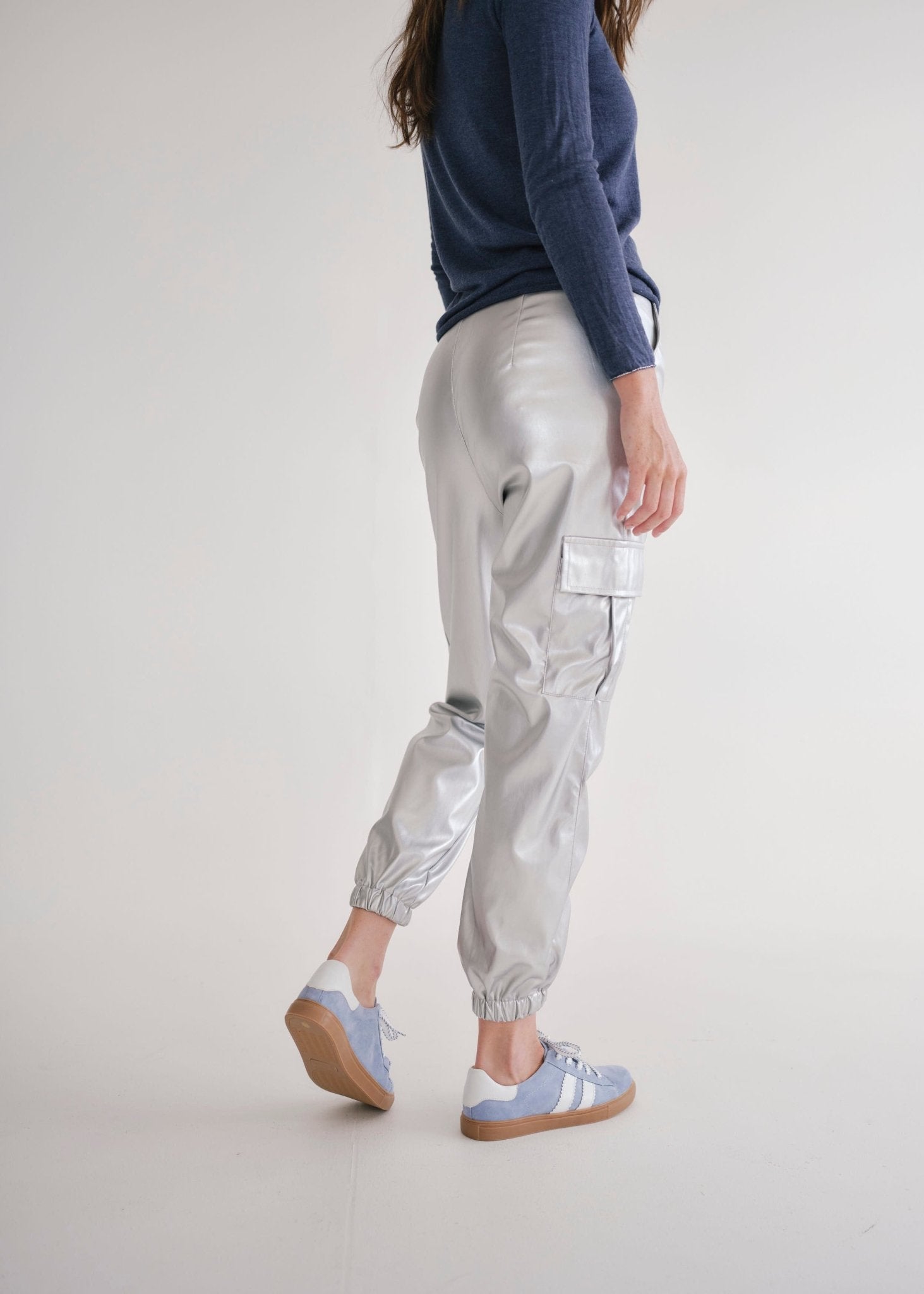 View our Silver Cargo Trousers - by Tribute Store