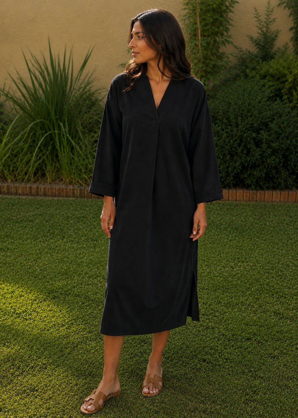 View our Sundrifter Midi Dress In Black - by Tribute Store