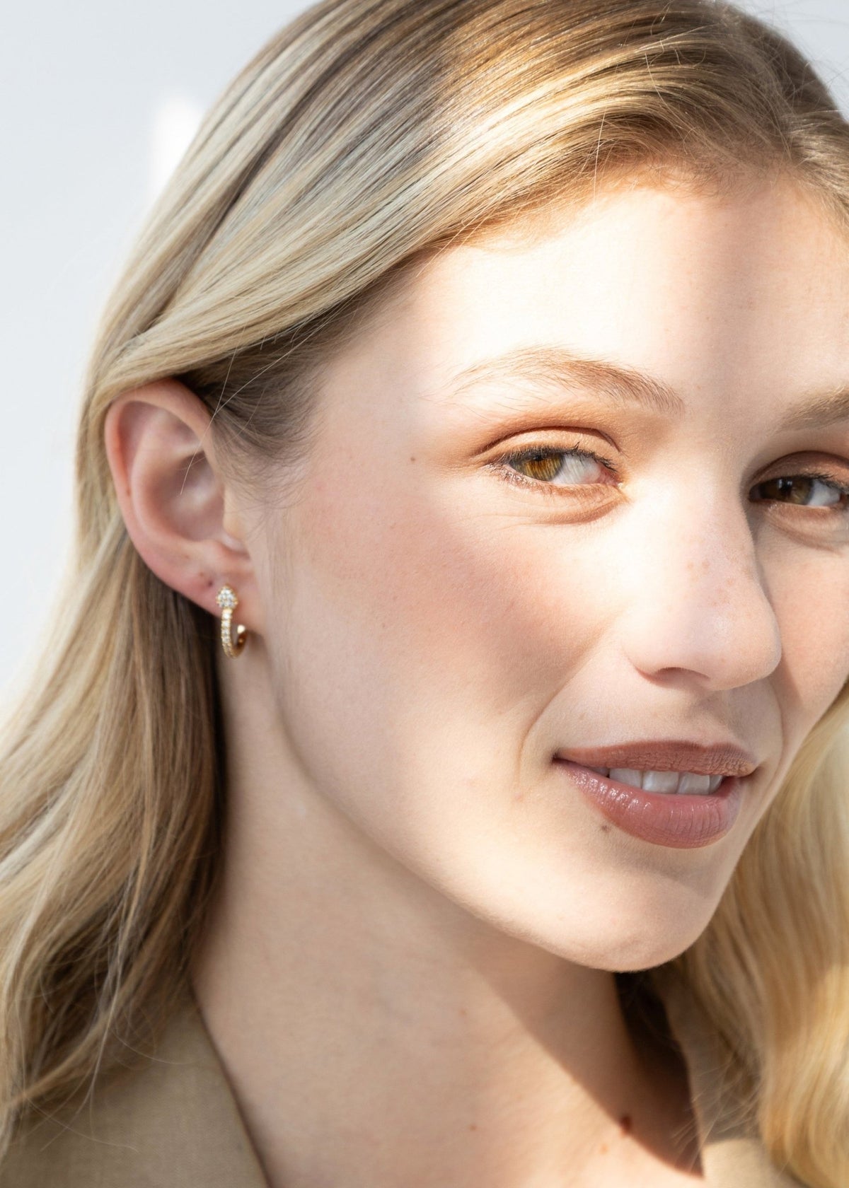 View our Teardrop Huggie Earring - by Tribute Store