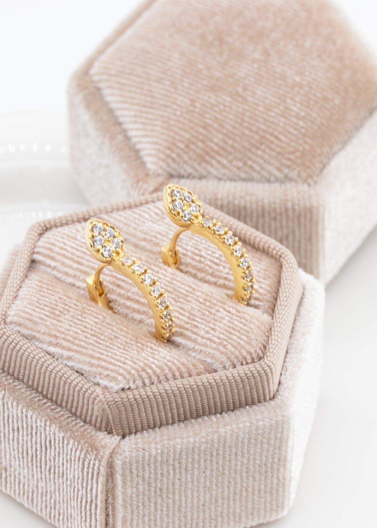 View our Teardrop Huggie Earring - by Tribute Store