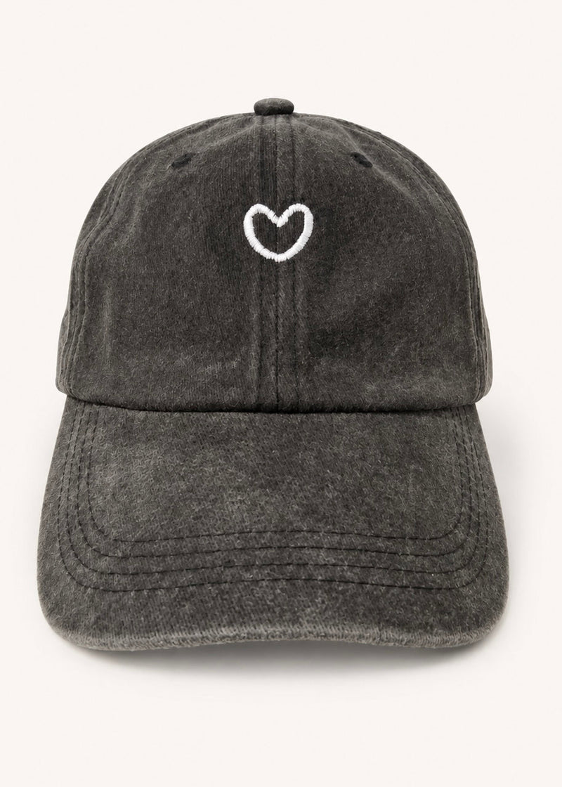 View our Tender Heart Cap In Black - by Tribute Store