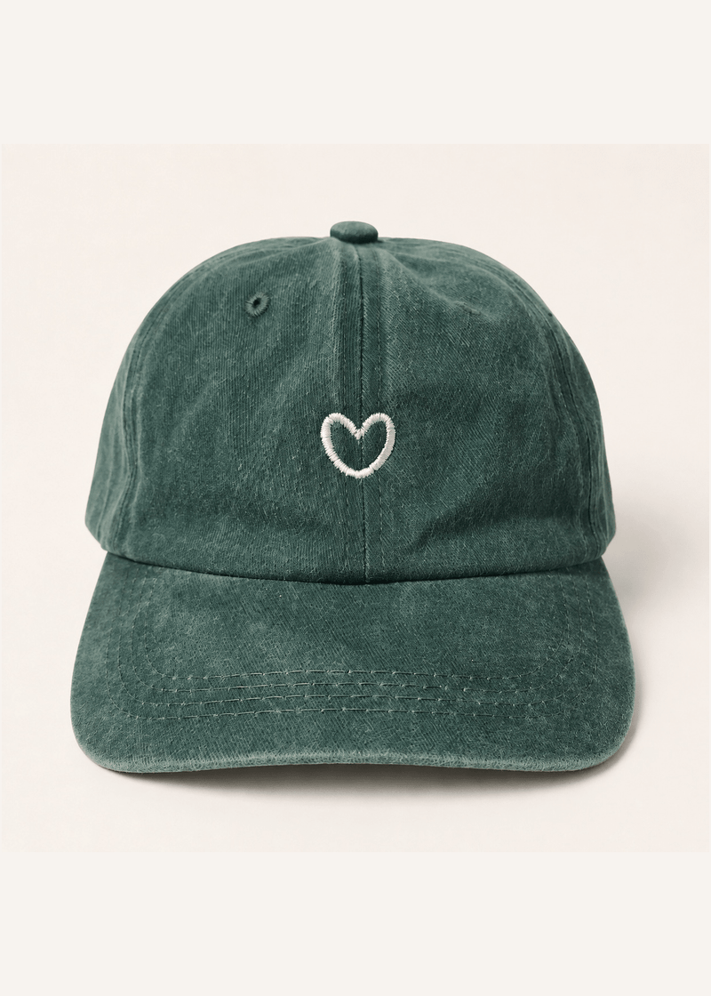 View our Tender Heart Cap In Emerald Green - by Tribute Store