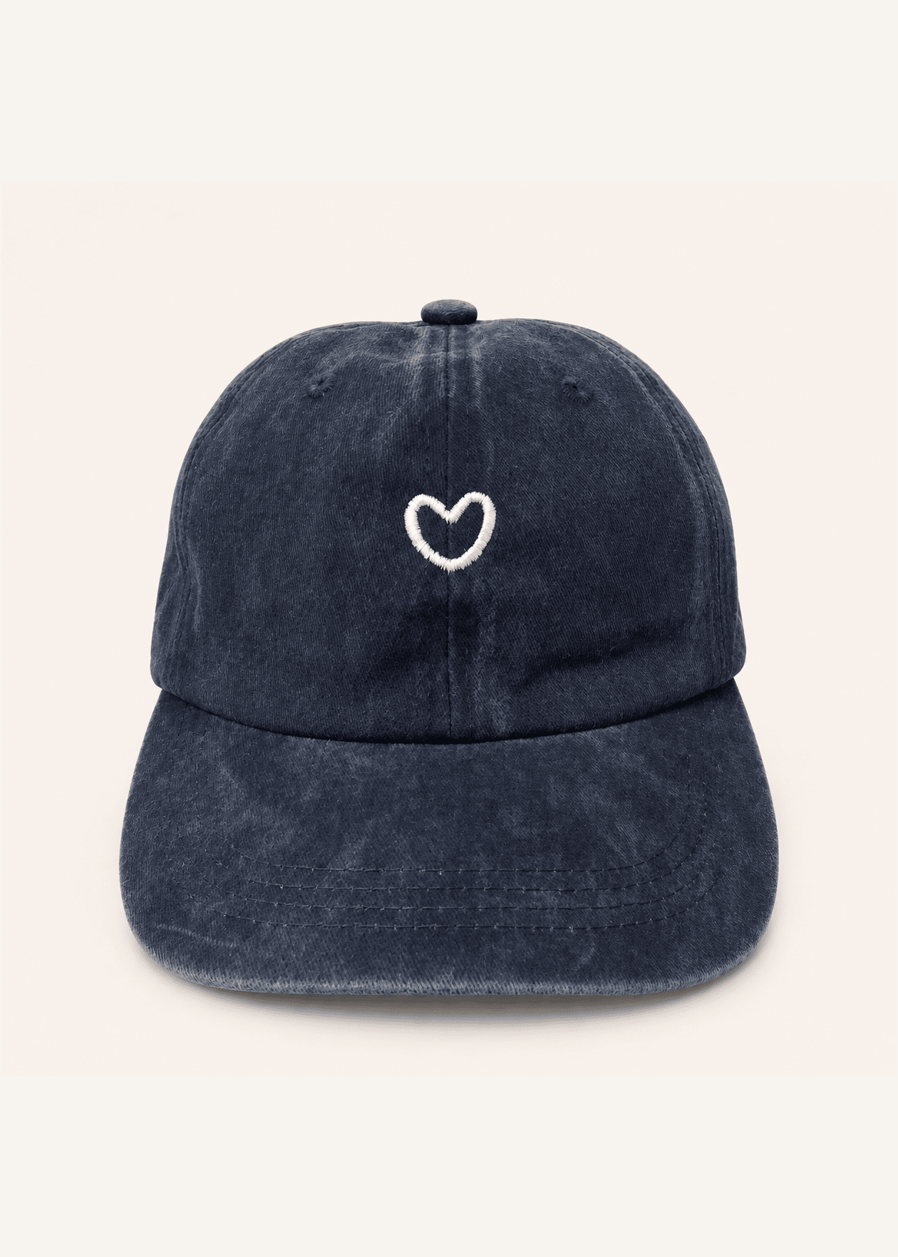 View our Tender Heart Cap In Navy - by Tribute Store