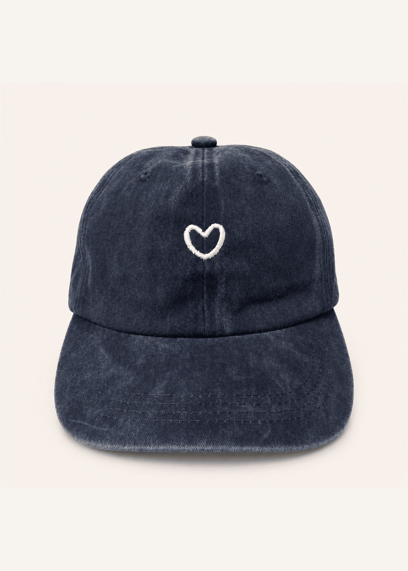 View our Tender Heart Cap In Navy - by Tribute Store