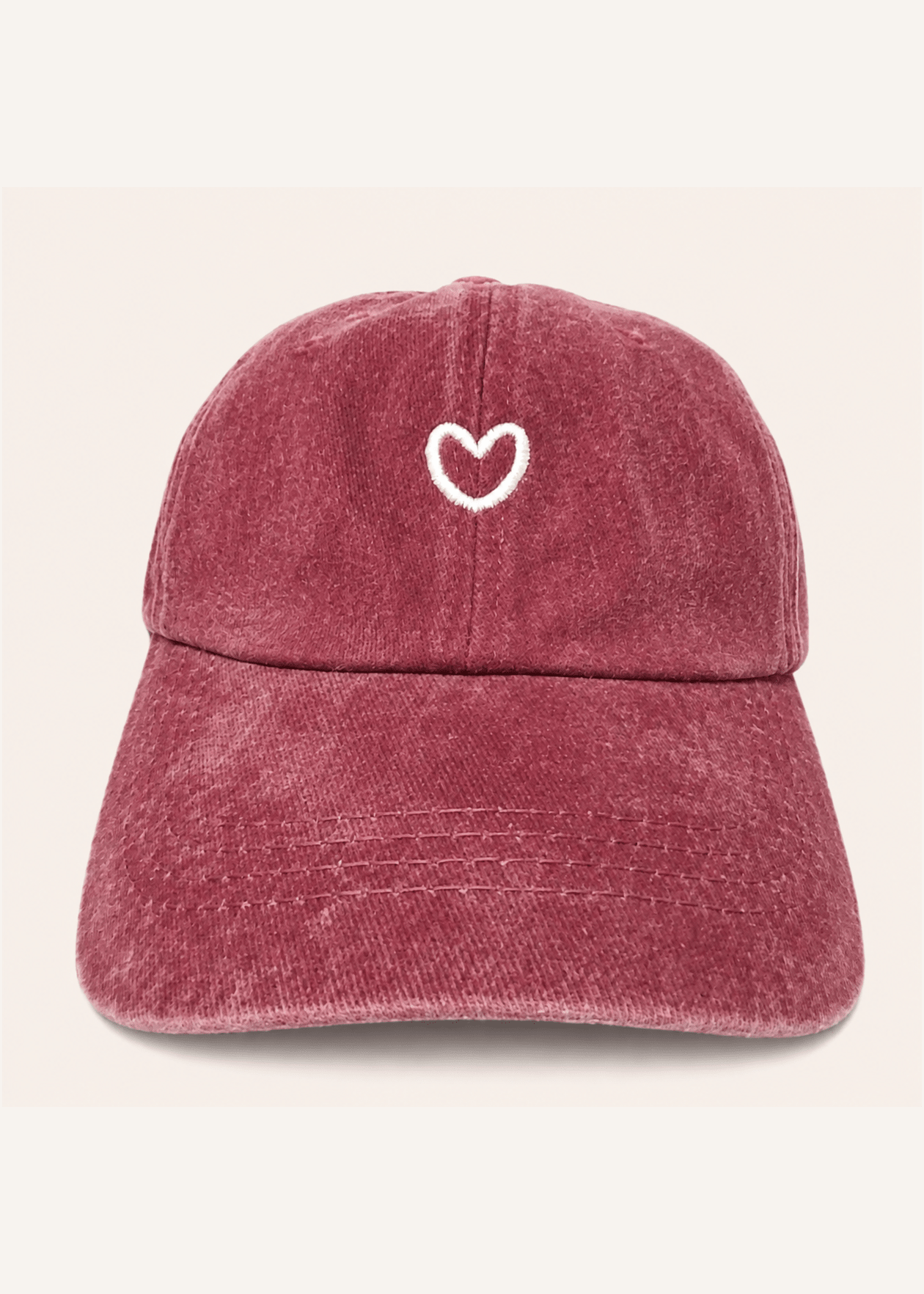 View our Tender Heart Cap In Wine - by Tribute Store