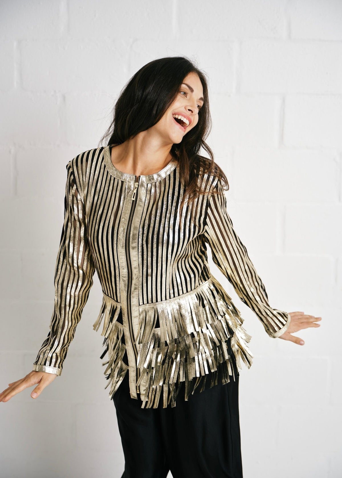 View our The Showstopper Fringe Jacket - by Tribute Store