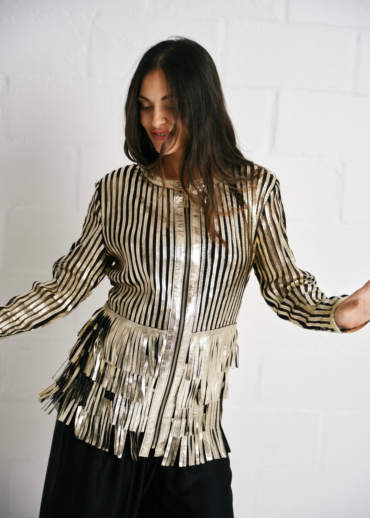 View our The Showstopper Fringe Jacket - by Tribute Store