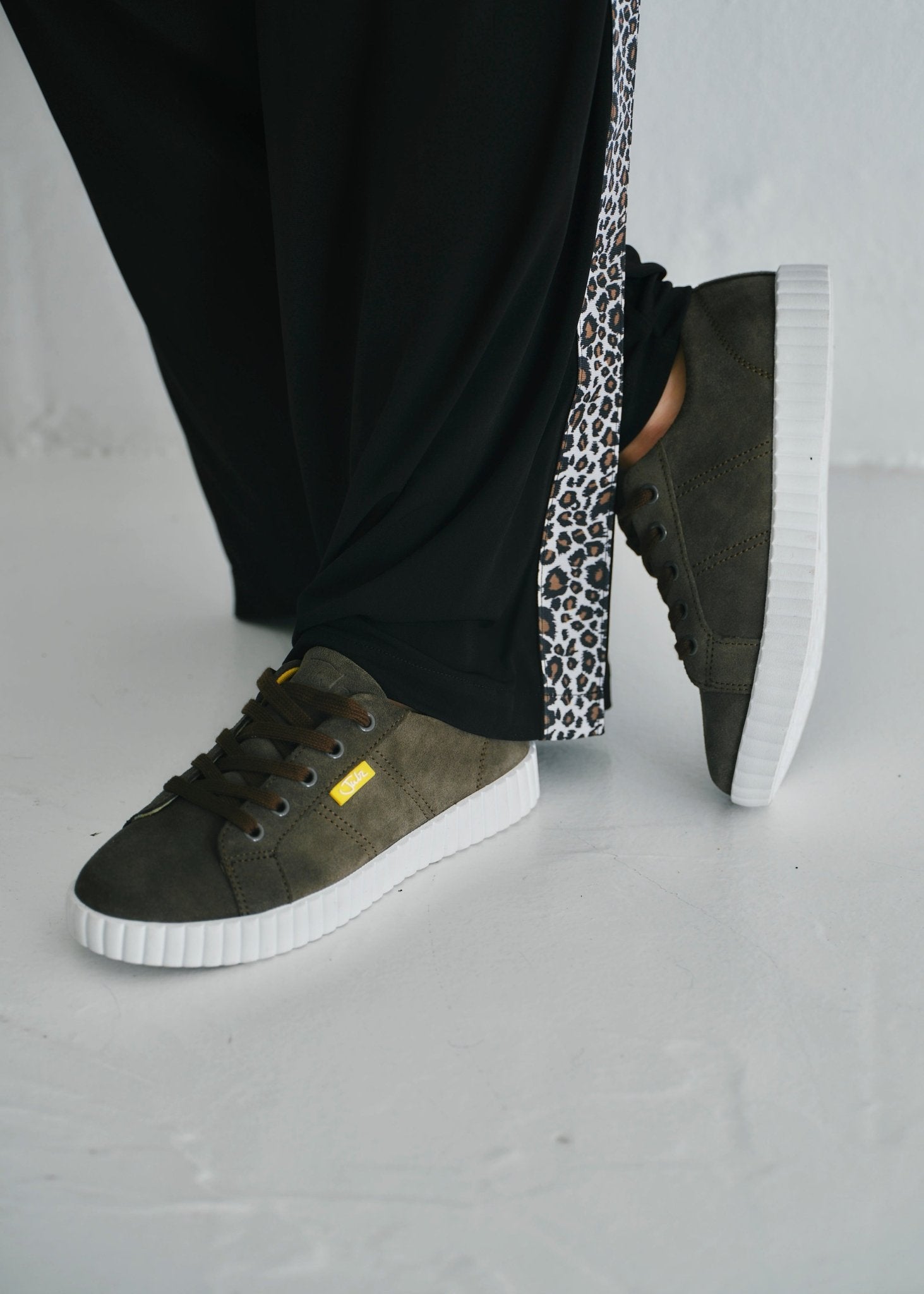 View our Valentina Leather Sneaker In Chestnut - by Tribute Store