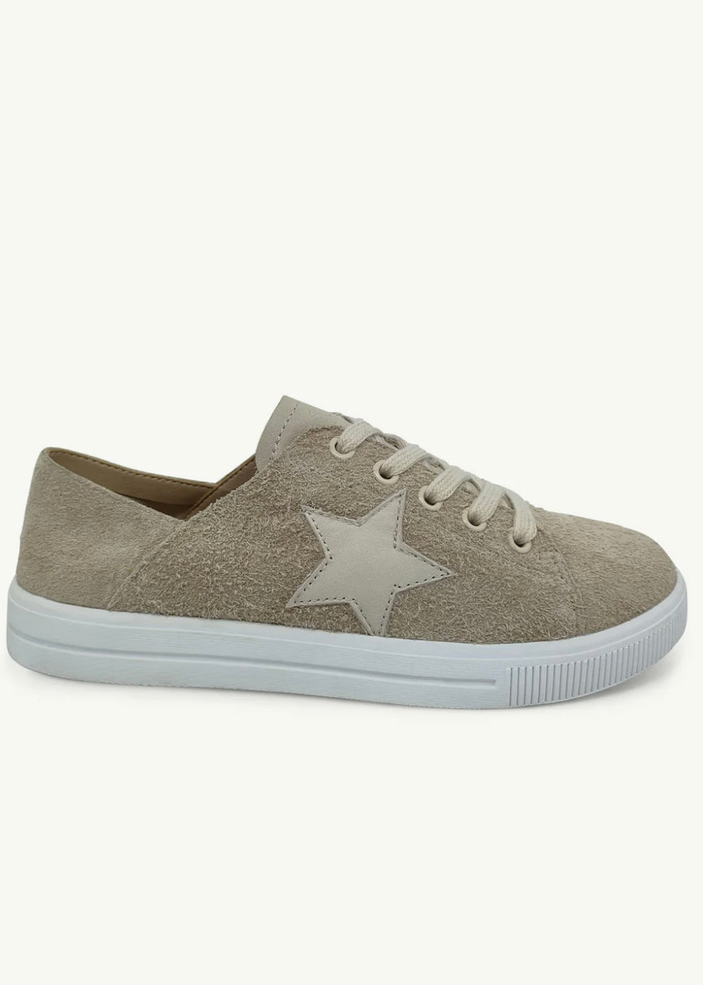 Julz Vicki Leather Sneaker in Teddy Brown