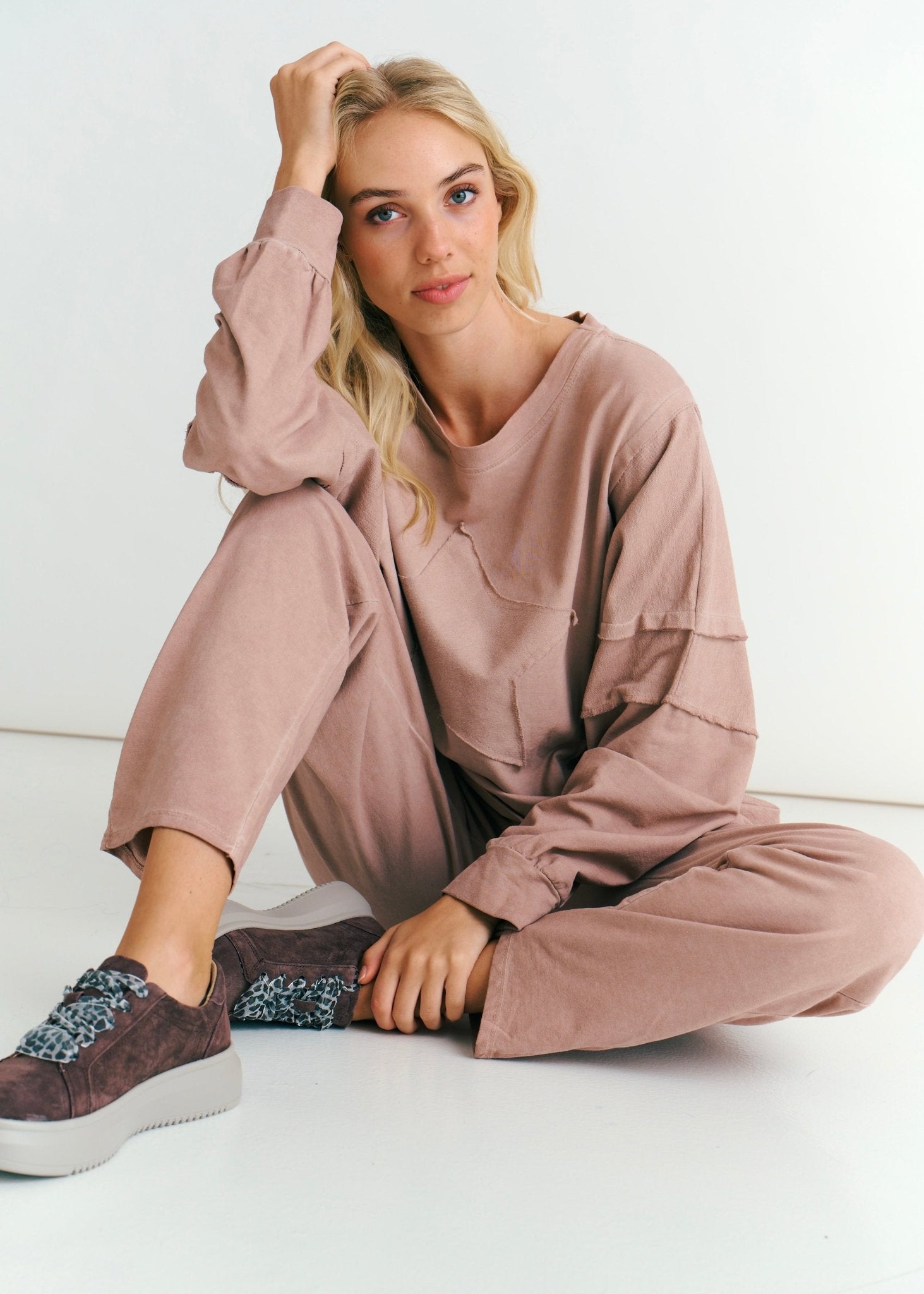 View our Wide Leg Pants In Salmon - by Tribute Store