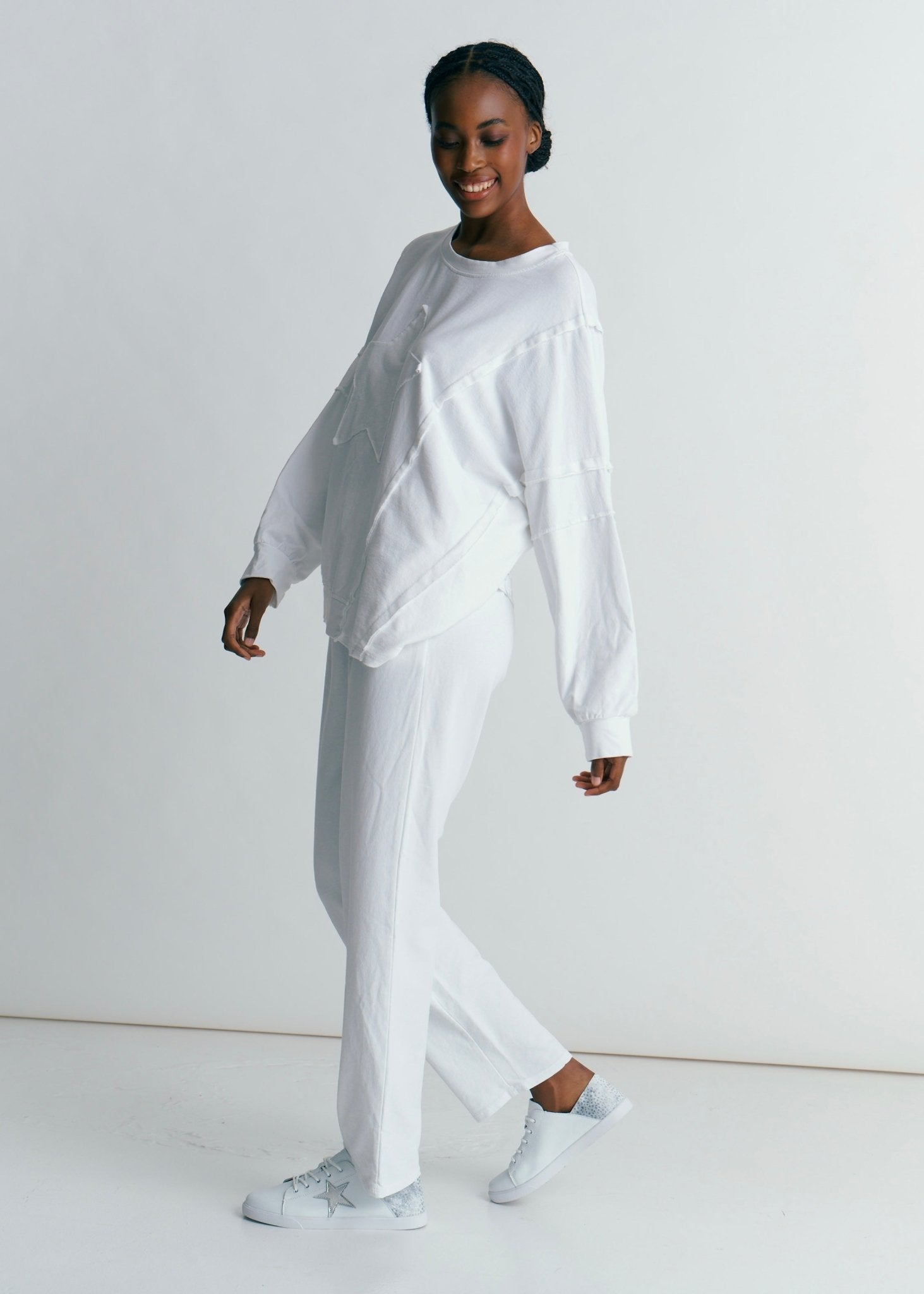 View our Wide Leg Pants In White - by Tribute Store