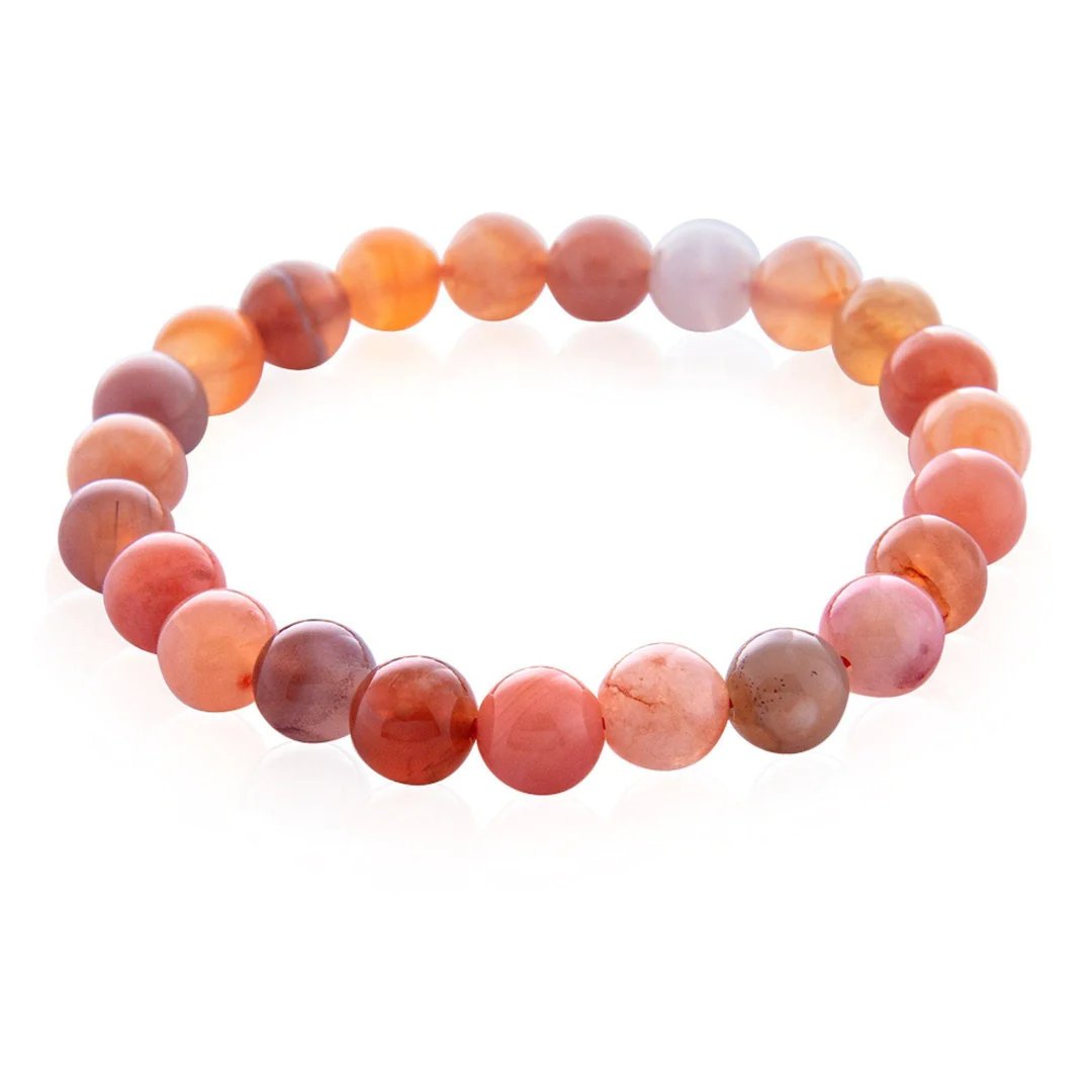 Apricot Agate Stone Bracelet - Tribute StoreRobyn Real Jewels
