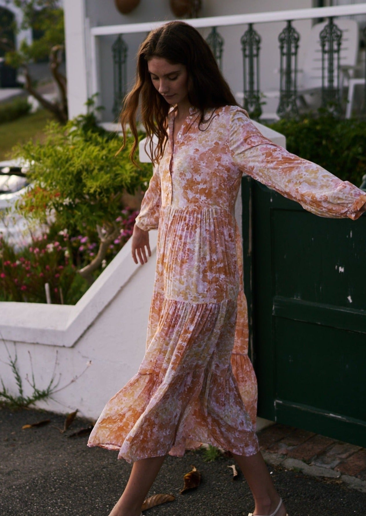 Bohemian hotsell shirt dress